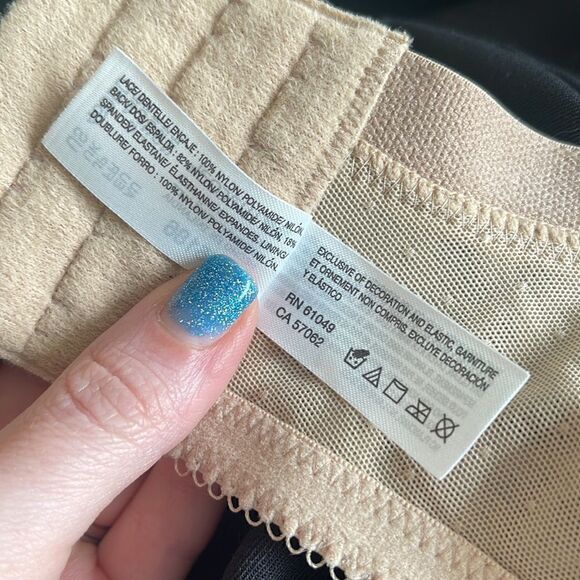 Wacoal- Retro Chic Bra 855186 in Gold Lace, Plus Size 46DDD - Picture 6 of 7